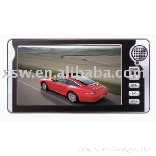 7 inch GPS with FM/Bluetooth/AV-in